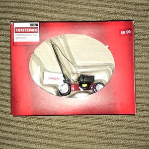 Sears Craftsman Lawnmower Christmas Ornament